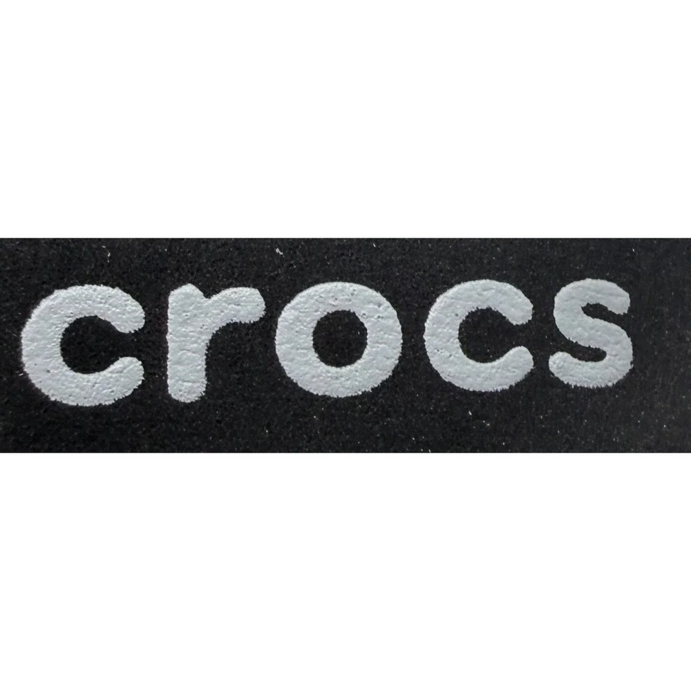 Crocs Reviva Slide Sandals Mens 8 Womens 10 Black Grey Massage Pod Athletic